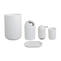 Набір аксесуарів для ванної кімнати Trento Miki, білий (37074)