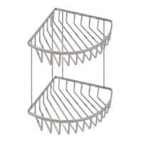 Полиця кутова подвійна 