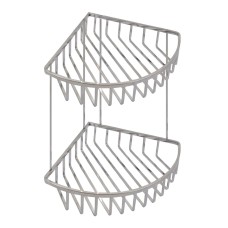 Полиця кутова подвійна 