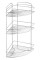Полиця-сітка кутова потрійна 