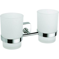 Склянка для зубних щіток подвійна 