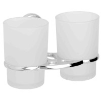 Стакан подвійний для зубних щіток 