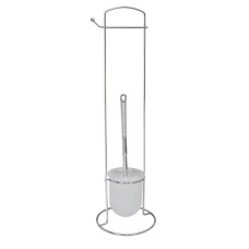 Стійка туалетна з йоржиком і тримачем паперу 