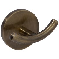 Гачок подвійний на круглій основі 