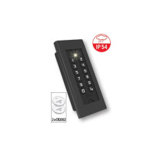 Mottura Art. 99BDGTN003 Кодова панель врізна чорна живлення від батарейок