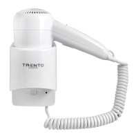 Фен для волосся настінний 