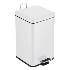 Відро для сміття квадратне, з педаллю 