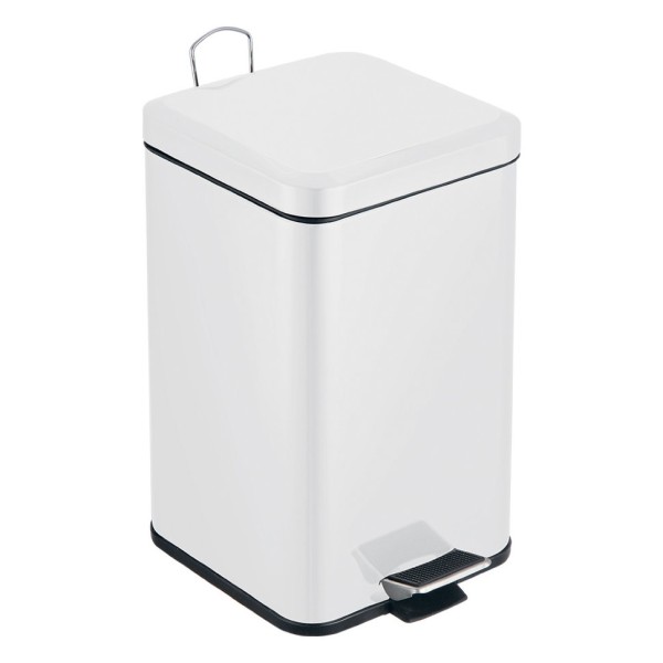 Відро для сміття квадратне, з педаллю 