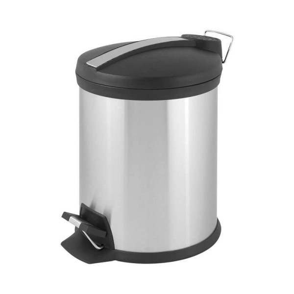 Відро для сміття з педаллю з пластиковою кришкою 