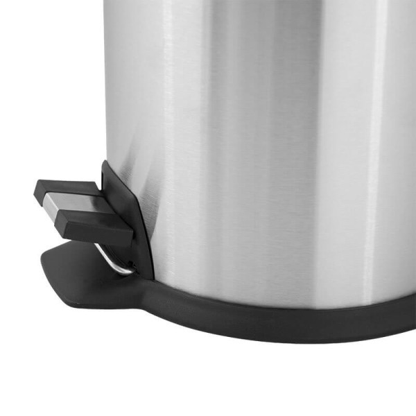 Відро для сміття з педаллю з пластиковою кришкою 