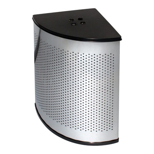 Кошик для сміття з кришкою кутовий 