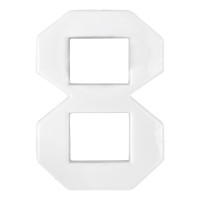 Arino Цифра №8 пластик біла