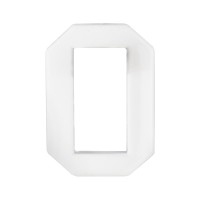 Arino Цифра №0 пластик біла