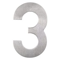 Arino Цифра №3 нержавіюча сталь  (41x23x17)  
