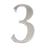 Arino Цифра №3 нержавіюча сталь  (47x31x33)  