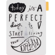 Гачок пластиковий одинарний 