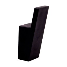 Гачок меблевий Comit P6451012, прямокутний чорний матовий
