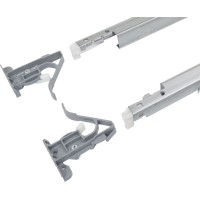 Clip замок для напрявляючих прихованого монтажу з функцією регулювання по висоті Salice (38860)