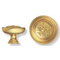 Меблева ручка Ompporro 135 30 мм, латунь