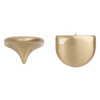 Ручка Mandelli меблева 2027 A 40 * 30 * 30/04 матова латунь (22939)