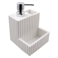 Дозатор рідкого мила з відділенням для губки 