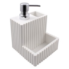 Дозатор рідкого мила з відділенням для губки 