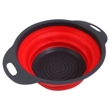 Друшляк складаний силіконовий з двома ручками 