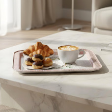 Таця Rosy, рожевий, 31*43 см, прямокутна