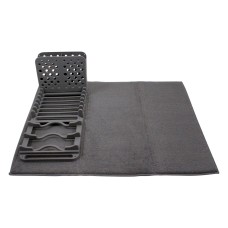 Сушарка для посуду з килимком 